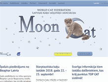 Tablet Screenshot of mooncat.lv